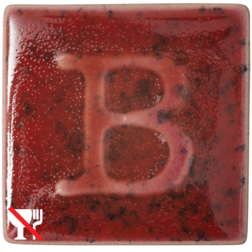B9605 Rot pilkullinen sivellinlasite 1020-1060 °C