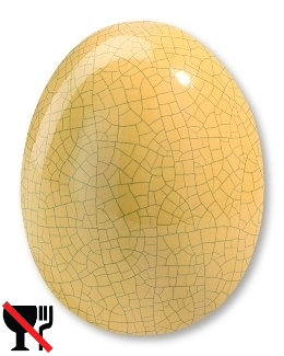 FG1055 Yellow Crackle - sivellinlasite 200 ml 1020-1080°C